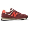 New Balance Unisex-Adult 574 Sneaker(Apollo Gold/Atomic Yellow)