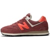 New Balance Unisex-Adult 574 Sneaker(Apollo Gold/Atomic Yellow)