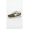 New Balance Unisex-Adult 574 Sneaker(Calcium-silver Metallic)
