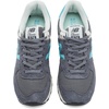 New Balance Unisex-Adult 574 Sneaker(Neptune Grey/Taffy Blue)