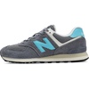 New Balance Unisex-Adult 574 Sneaker(Neptune Grey/Taffy Blue)