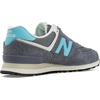 New Balance Unisex-Adult 574 Sneaker(Neptune Grey/Taffy Blue)