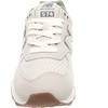 New Balance Unisex-Adult 574 Sneaker(Off White-dark Navy)