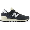 New Balance Unisex-Adult 574 Sneaker(Phantom/Angora)
