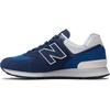 New Balance Unisex-Adult 574 V2 | Casual Shoes(Black/Navy)