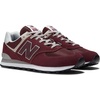 New Balance Unisex-Adult 574 V2 | Casual Shoes(Burgundy Evm Dark)