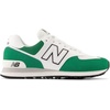 New Balance Unisex-Adult 574 V2 | Casual Shoes(Green/White)