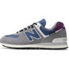 New Balance Unisex-Adult 574 V2 | Casual Shoes(Grey/Navy)