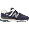 New Balance Unisex-Adult 574 V2 | Casual Shoes(Navy With Sea Salt)