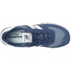 New Balance Unisex-Adult 574 V2 | Casual Shoes(Navy/White)