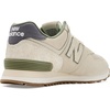 New Balance Unisex-Adult 574 V2 | Casual Shoes(Off White/Darker Nb Navy)