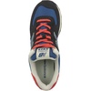 New Balance Unisex-Adult 574 V2 | Casual Shoes(Phantom/Blue Agate/Blast Red)