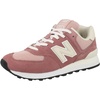 New Balance Unisex-Adult 574 V2 | Casual Shoes(Rosewood/Linen)