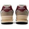 New Balance Unisex-Adult U574v1 | Casual Shoes(Arid Stone/Monarch Burgundy)
