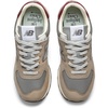 New Balance Unisex-Adult U574v1 | Casual Shoes(Arid Stone/Monarch Burgundy)