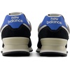 New Balance Unisex-Adult U574v1 | Casual Shoes(Black/Blue Agate)