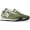 New Balance Unisex-Adult U574v1 | Casual Shoes(Dark Olivine/Sea Salt)