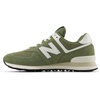 New Balance Unisex-Adult U574v1 | Casual Shoes(Dark Olivine/Sea Salt)