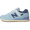 New Balance Unisex-Adult U574v1 | Casual Shoes(Light Blue/Indigo)