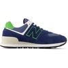 New Balance Unisex-Adult U574v1 | Casual Shoes(Nb Navy/Alpine Green)
