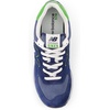 New Balance Unisex-Adult U574v1 | Casual Shoes(Nb Navy/Alpine Green)