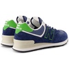 New Balance Unisex-Adult U574v1 | Casual Shoes(Nb Navy/Alpine Green)