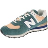 New Balance Unisex-Adult U574v1 | Casual Shoes(New Spruce/Peach Blossom)