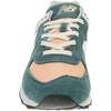 New Balance Unisex-Adult U574v1 | Casual Shoes(New Spruce/Peach Blossom)