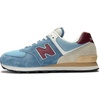 New Balance Unisex-Adult U574v1 | Casual Shoes(Shoreline Blue/Stillwater)
