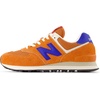 New Balance Unisex-Adult U574v1 | Casual Shoes(Sienna/Blue Gemstone)