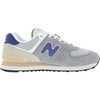 New Balance Unisex-Adult U574v1 | Casual Shoes(Silver Gray/Cobalt Blue-gray)