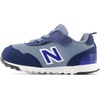 New Balance Unisex-Baby New Balance Kid’s 515 New-b Hook & Loop Sneaker | Casual Shoes(Artic Grey/Team Royal)