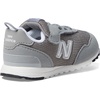 New Balance Unisex-Baby New Balance Kid’s 515 New-b Hook & Loop Sneaker | Casual Shoes(Slate Grey/White)