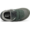 New Balance Unisex-Child 515 V1 Hook & Loop | Walking Shoes(Faded Rosin/Black)