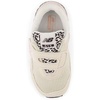 New Balance Unisex-Child 515 V1 Hook & Loop | Walking Shoes(Moonbeam/Pink Haze)