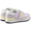 New Balance Unisex-Child 515 V1 Hook & Loop | Walking Shoes(Pearl Grey/Milk Violet)