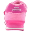 New Balance Unisex-Child 515 V1 Hook & Loop | Walking Shoes(Peony Glo/Peony)