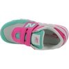 New Balance Unisex-Child 515 V1 Hook & Loop | Walking Shoes(Summer Fog/Pink Glo)