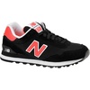New Balance Womens 515 V1 Classic SneakerSneaker | Casual Shoes(Black/Bright Cherry)