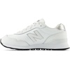 New Balance Women’s 515 V3 Sneaker(White/Silver Metallic)