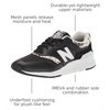 New Balance Women’s 997H V1 Sneaker | Casual Shoes(Black/Raw Cashew)