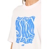 New Balance Women’s Graphic T-Shirt(Pink Salt / Wavey Relaxed)