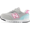 New Balance Kids’ 515 New-b Hook & Loop(Rain Cloud/Reflection/Signal Pink)