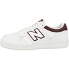 White/Burgundy