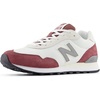 New Balance Men’s 515 | Casual Shoes(White/Washed Burgundy)