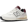 White/Burgundy