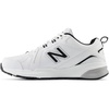 New Balance Men’s 608 V5(White/Black/Silver Metallic)