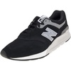 Black/Dark Silver Metallic