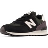 New Balance Unisex-Adult 574 V2 | Casual Shoes(Black/White)