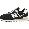 New Balance Unisex-Adult U574v1 | Casual Shoes(Black)